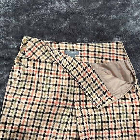 113. Ann Taylor Y2k Plaid Mini Skirt NWOT Size 2P - Picture 8 of 13